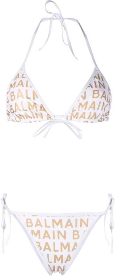 Balmain Tweedelige bikini Wit