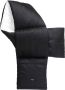 Balmain Monogram Reversible Nylon Sjaal Black Heren - Thumbnail 1