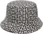 Balmain Omkeerbare Bob Monogrammen Black Heren - Thumbnail 1
