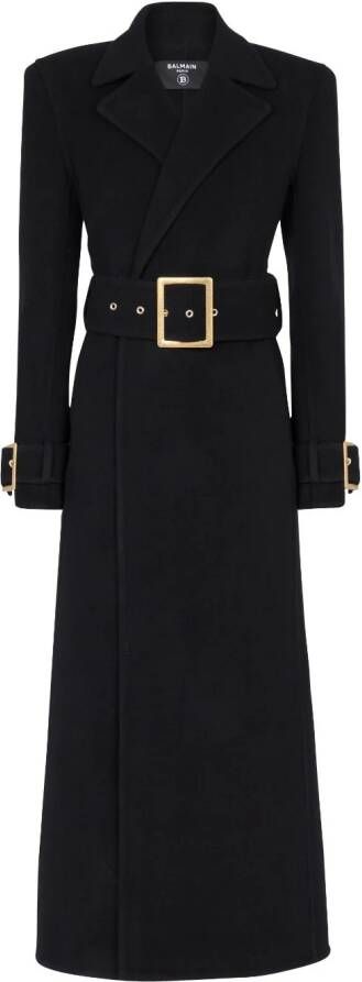 Balmain Zwarte Aw23 Damesjassen & -jassen Zwart Dames