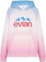 Balmain x Evian hoodie met kleurverloop Roze - Thumbnail 1