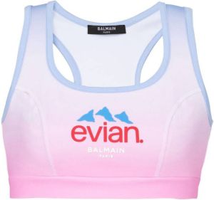 Balmain x Evian sport-bh Roze