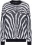 Balmain Linnen overall met zebraprint Zwart Heren - Thumbnail 1