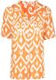 Bambah Zijden blouse Oranje - Thumbnail 1