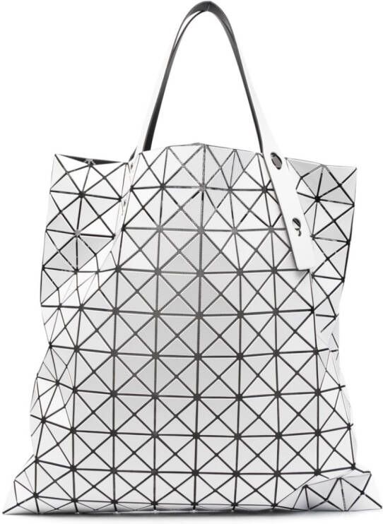 Bao Issey Miyake Schoudertas met geometrisch design Wit