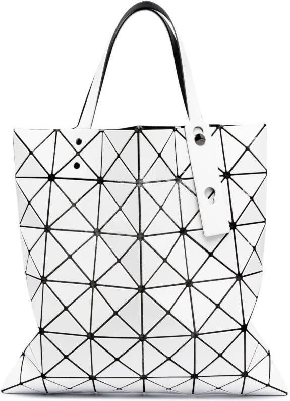 Bao Issey Miyake Shopper met geometrisch design Wit