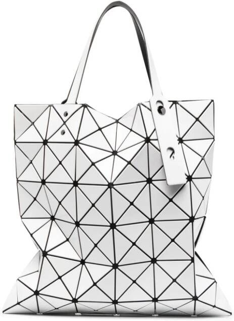Bao Issey Miyake Lucent shopper met geometrische vlakken Wit