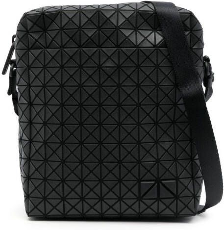 Bao Issey Miyake Messengertas met geometrisch patroon Zwart