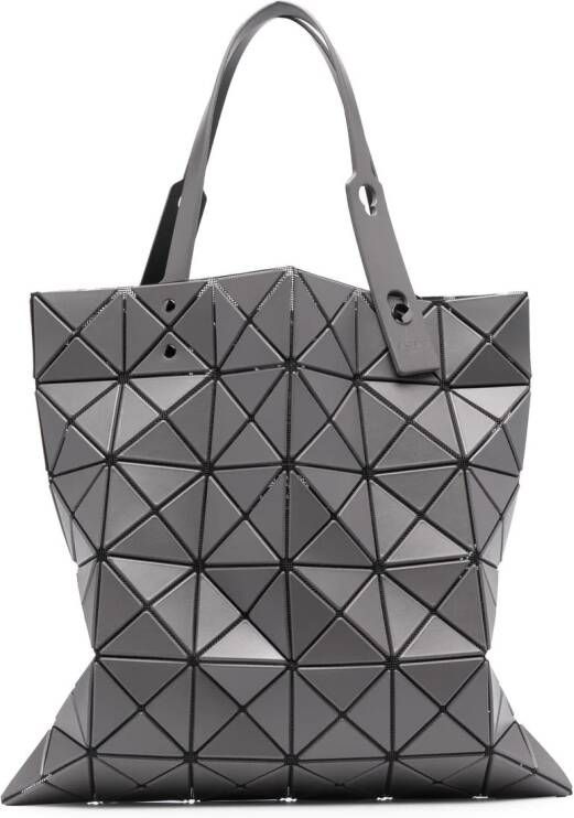 Bao Issey Miyake Shopper met geometrische vlakken Grijs