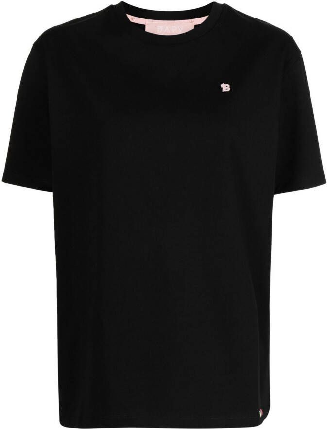BAPY BY *A BATHING APE T-shirt met ronde hals Zwart
