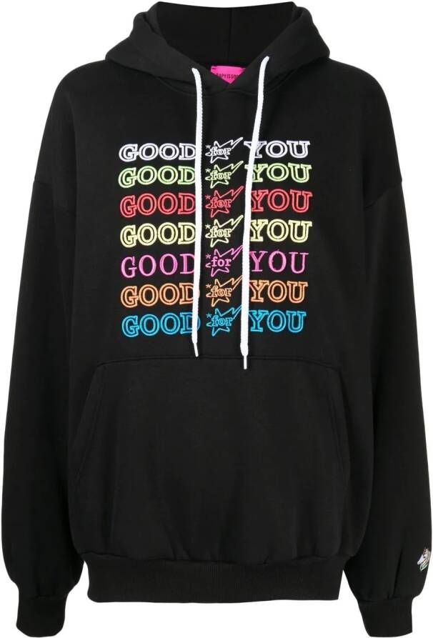 BAPY BY *A BATHING APE Hoodie met tekst Zwart