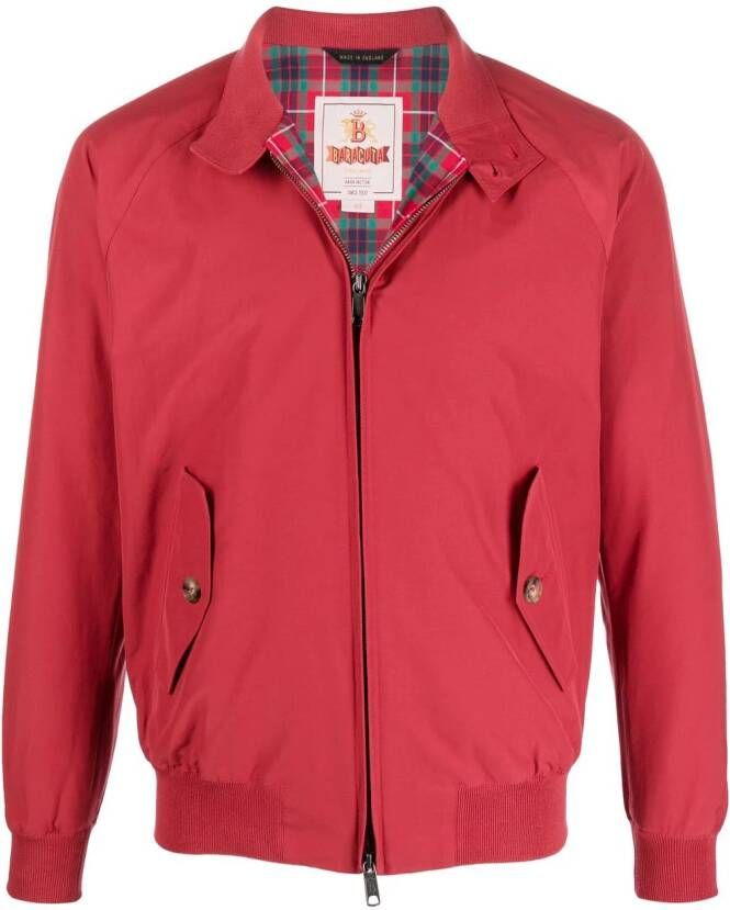 Baracuta Jas met lange mouwen Rood