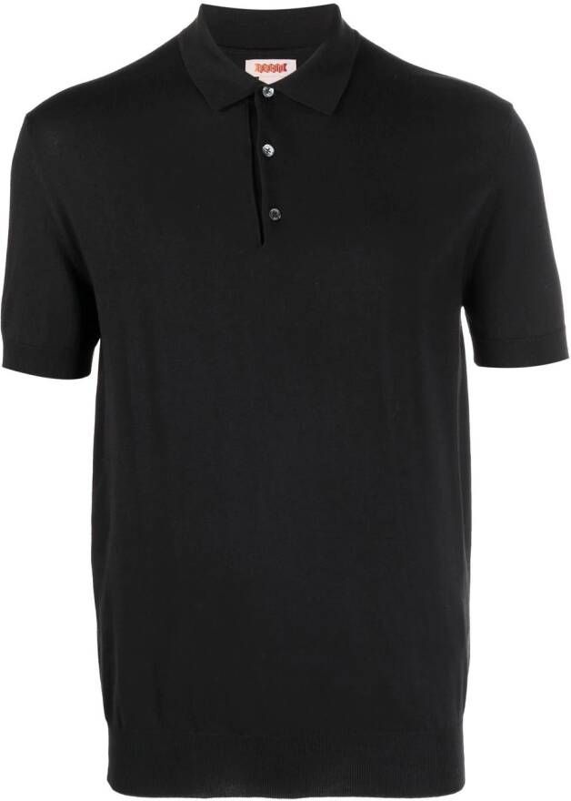 Baracuta Katoenen poloshirt Zwart