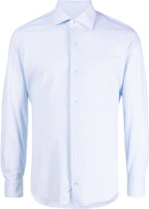 Barba Button-up overhemd Blauw