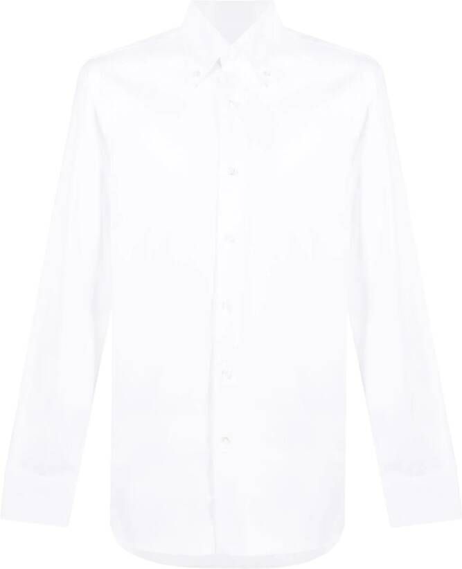 Barba Button-up overhemd Wit