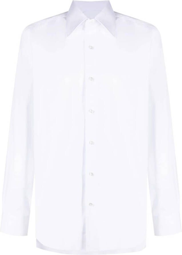 Barba Button-up shirt Wit