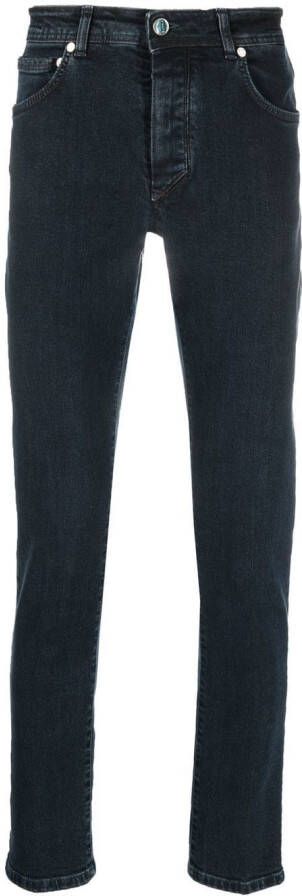 Barba Slim-fit jeans Blauw
