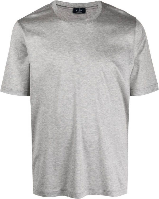 Barba T-shirt met ronde hals Grijs