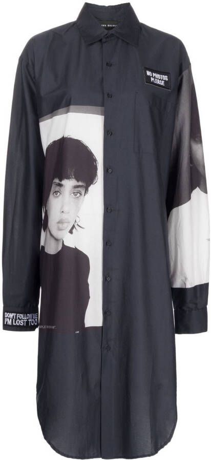 Barbara Bologna Blouse met print Zwart