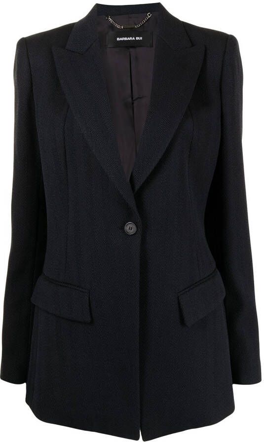 Barbara Bui Getailleerde blazer Blauw