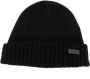 Barbour Carlton beanie hat Zwart - Thumbnail 1