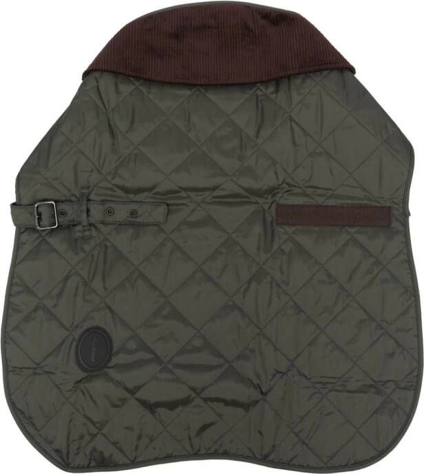 Barbour Gewatteerde hondenjas Groen