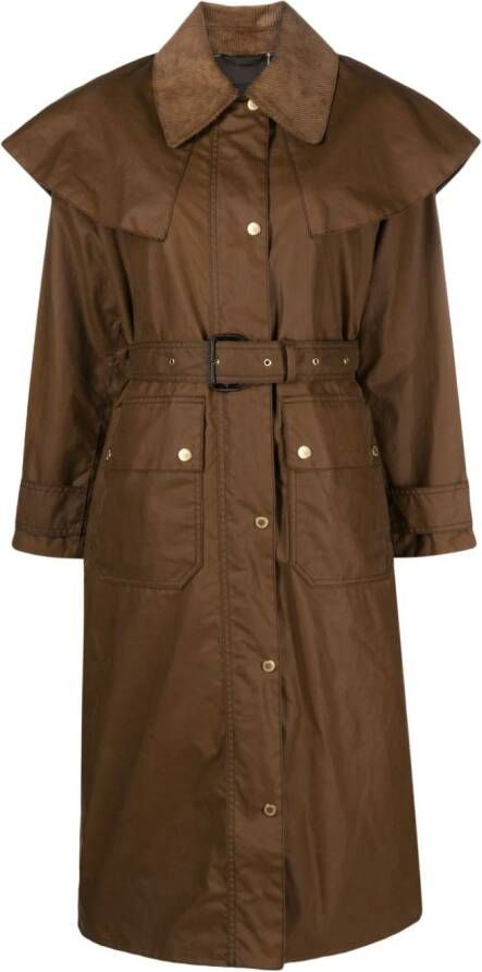 Barbour Jas met waslaag Bruin