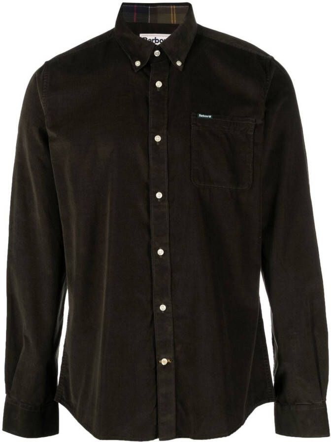 Barbour Formeel overhemd Groen