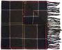 Barbour Geruite sjaal Blauw - Thumbnail 1