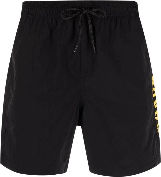 Barbour Getailleerde shorts Zwart