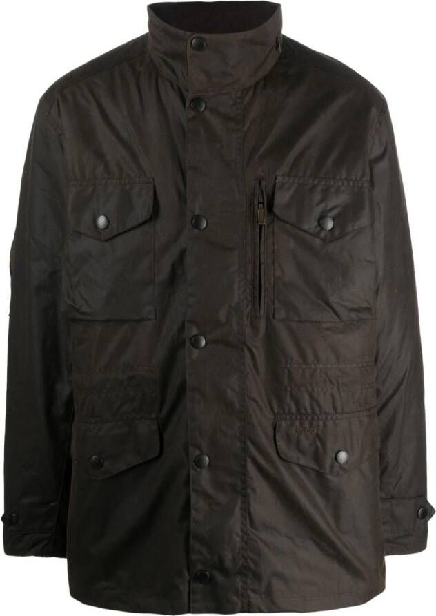 Barbour Gewaxte jas Groen