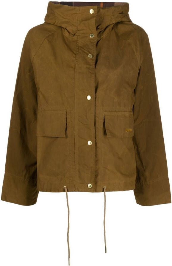 Barbour Jack met capuchon Bruin