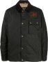 Barbour International B.Intl Steve McQueen gecoate jas Groen - Thumbnail 1