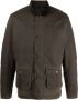 Barbour Jack met ribfluwelen kraag Groen - Thumbnail 1