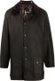 Barbour Jas met drukknoop Groen - Thumbnail 1