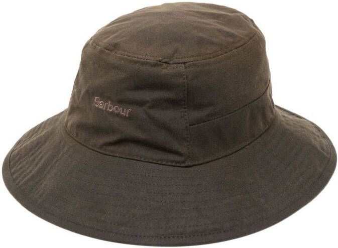 Barbour Katoenen hoed Groen