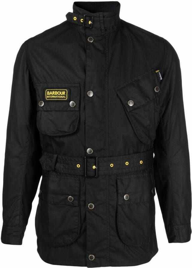 Barbour Lichtgewicht jack Zwart