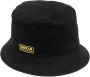 Barbour Vissershoed met logopatch Zwart - Thumbnail 1