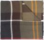 Barbour Sjaal met tartan ruit Bruin - Thumbnail 1