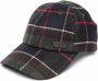 Barbour Pet met tartan ruit Groen - Thumbnail 1
