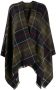 Barbour Poncho met tartan ruit Groen - Thumbnail 1