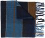 Barbour Sjaal met tartan ruit Blauw - Thumbnail 1