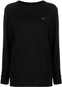 Barbour Sweater van katoenblend Zwart