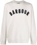 Barbour T-shirt met logo Beige - Thumbnail 1