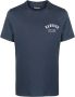 Barbour T-shirt met logoprint Blauw - Thumbnail 1