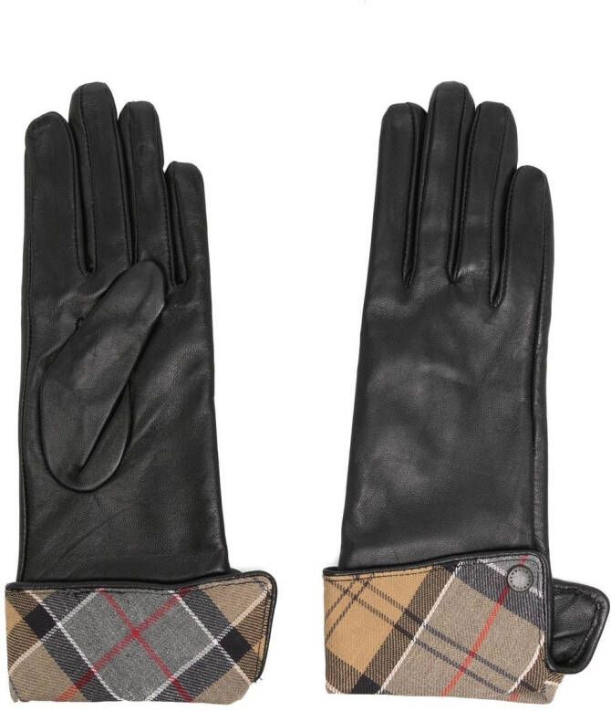 Barbour Leren handschoenen Zwart