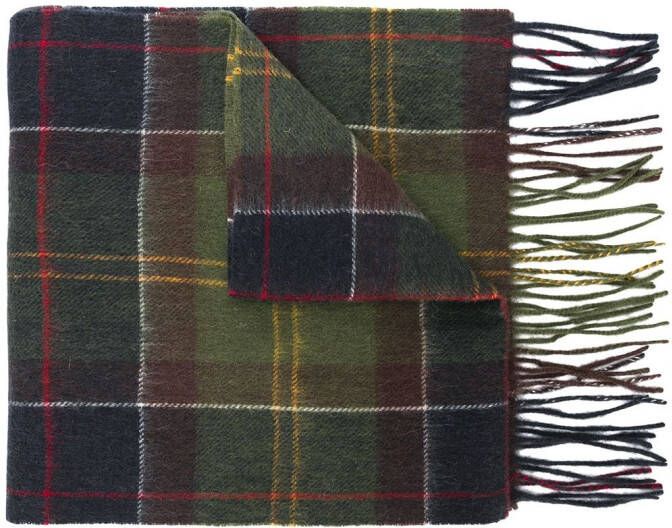 Barbour Tartan sjaal Groen