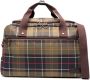 Barbour Torridon shopper met tartan ruit Groen - Thumbnail 1