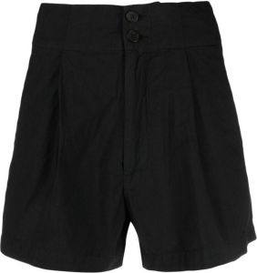 Barena High waist shorts Zwart