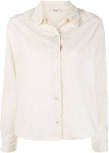 Barena long-sleeve cotton shirt Beige